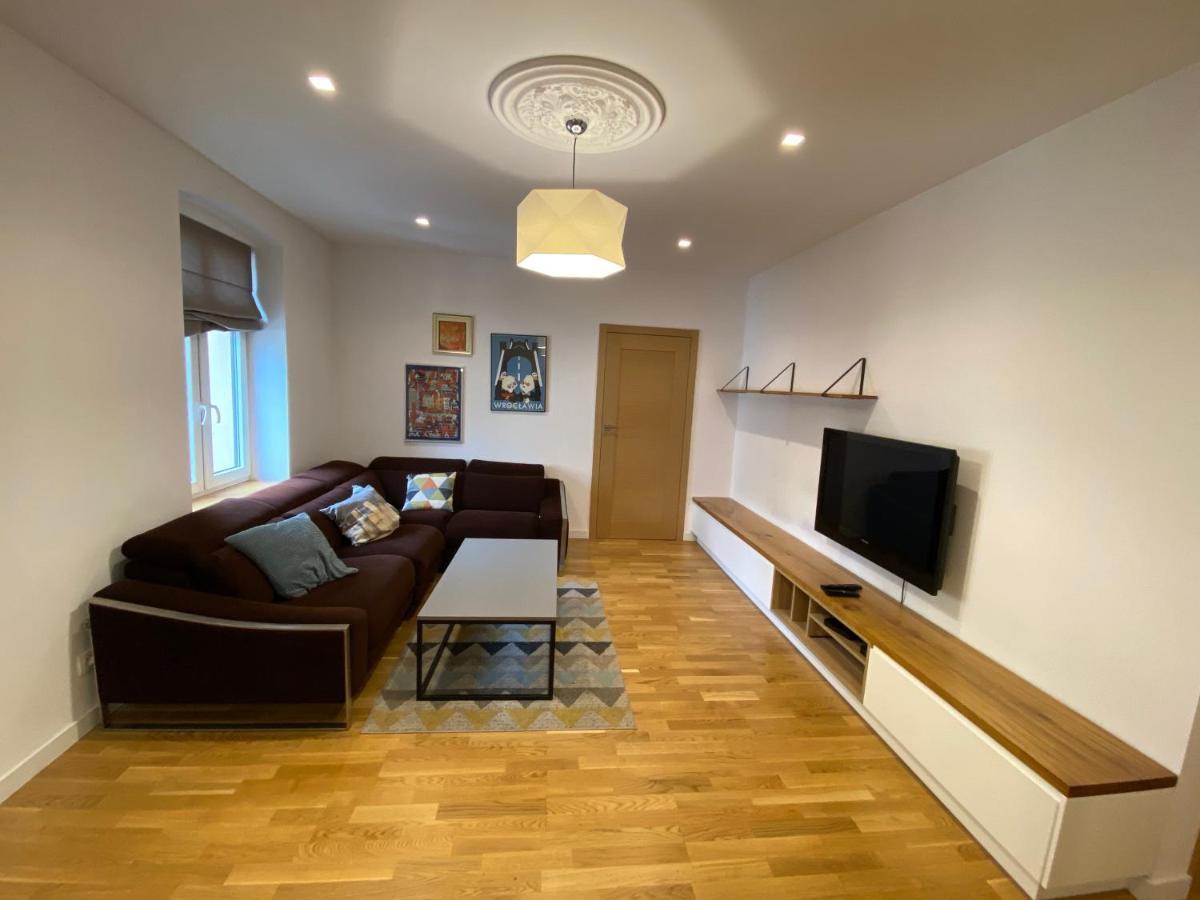Stylowy 2-Pokojowy Apartament 5 Min. Od Rynku Wrocław Kültér fotó