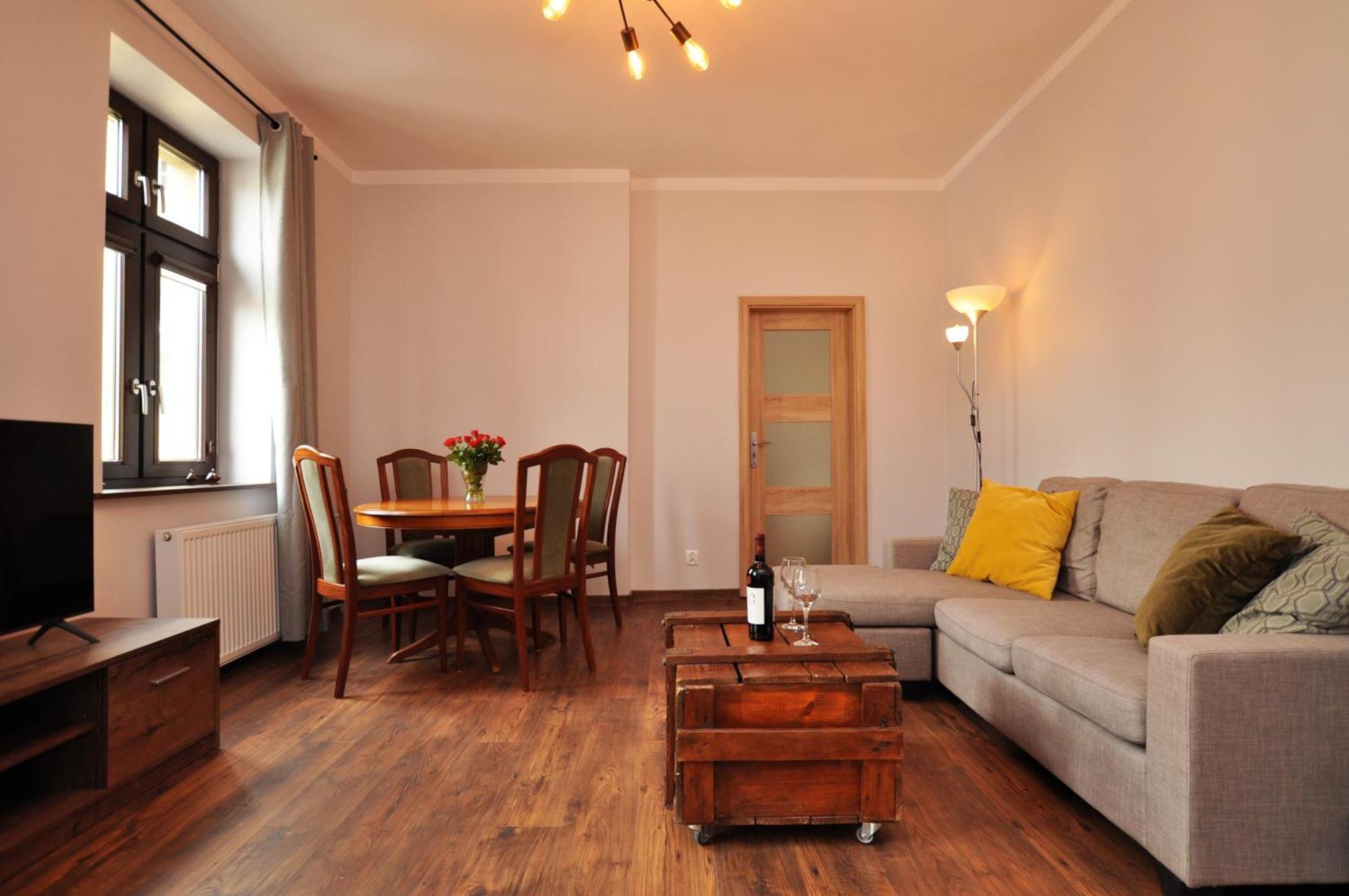 Stylowy 2-Pokojowy Apartament 5 Min. Od Rynku Wrocław Kültér fotó